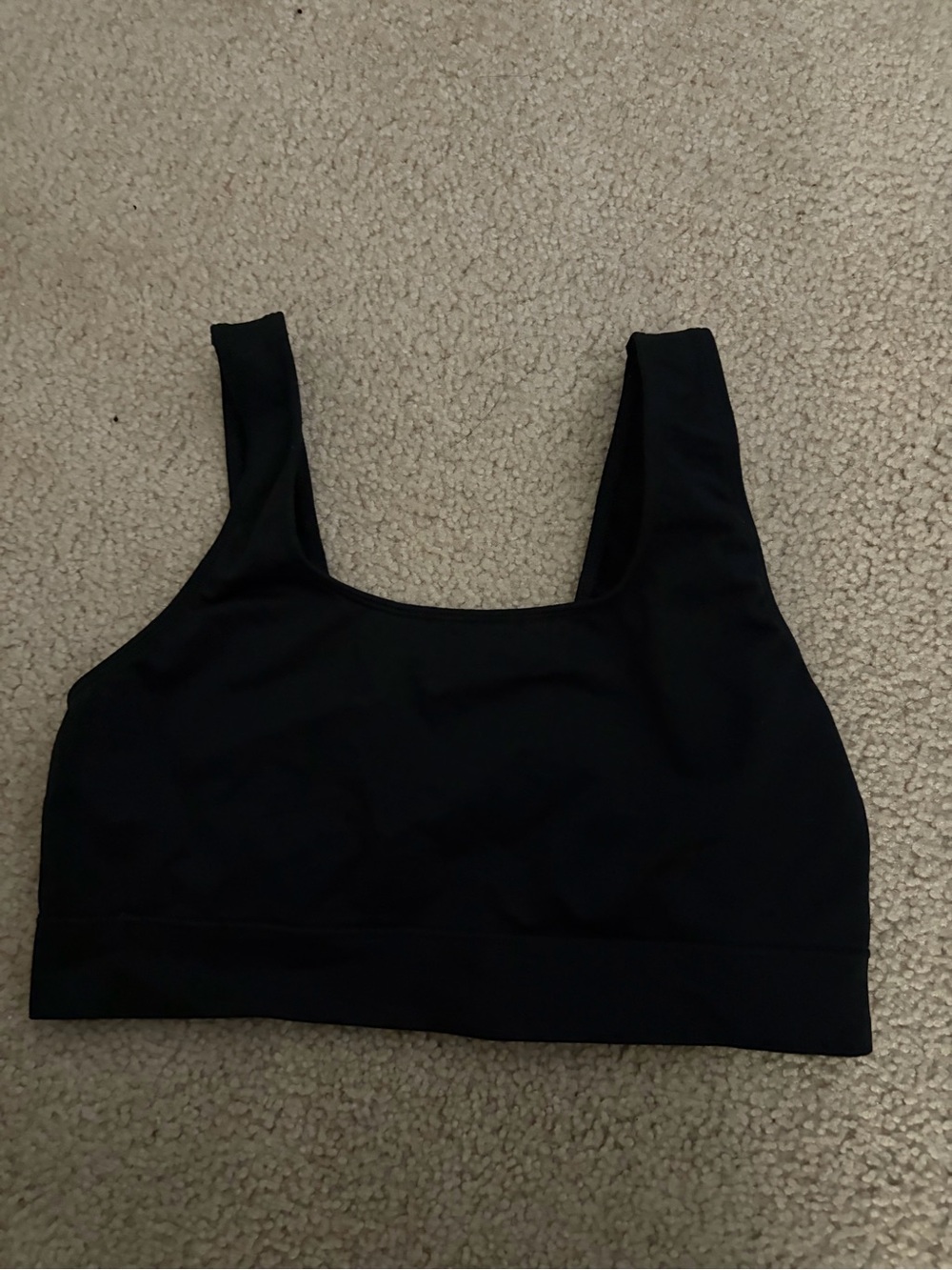 Auden Black Wireless Scoop Bralette